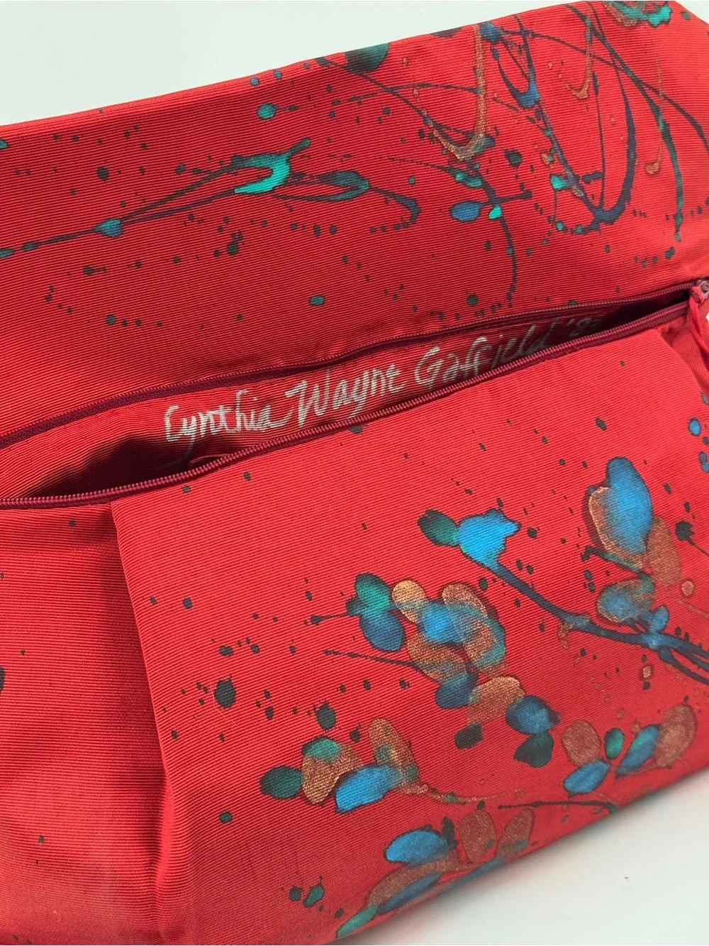 Cynthia Wayne chic red